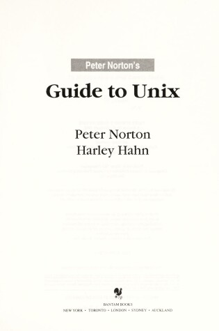 Cover of Guide to Unix