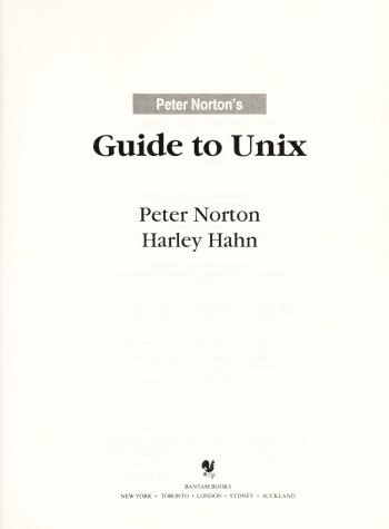 Book cover for Guide to Unix