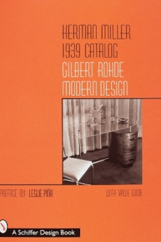 Cover of Herman Miller 1939 Catalog: Gilbert Rohde Modern Design