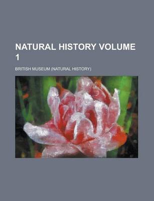 Book cover for Natural History Volume 1