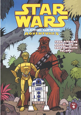 Book cover for Clone Wars Adventures, Volume 4