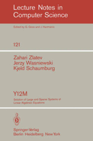 Cover of Y12M Solution of Large and Sparse Systems of Linear Algebraic Equations