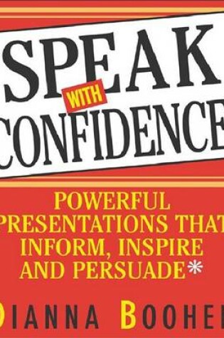 Cover of Speak with Confidence
