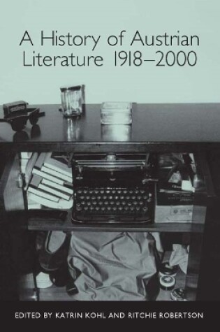 Cover of A History of Austrian Literature 1918-2000