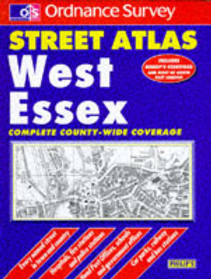 Cover of Ordnance Survey West Essex Street Atlas