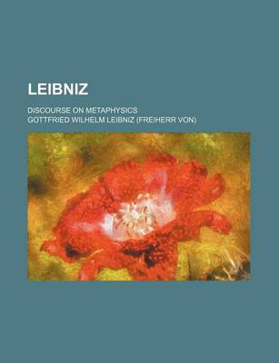 Book cover for Leibniz; Discourse on Metaphysics