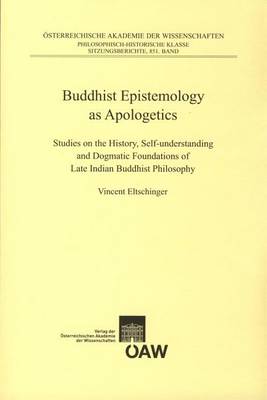 Book cover for Buddhist Epistemology as Apologetics