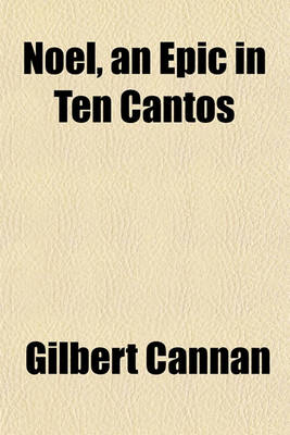 Book cover for Noel, an Epic in Ten Cantos