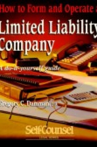 Cover of How to Form and Operate a Limited Liability Company