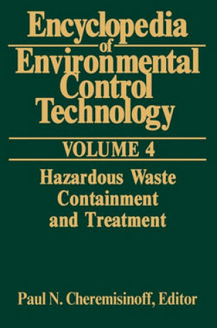 Cover of Encyclopedia of Environmental Control Technology: Volume 4