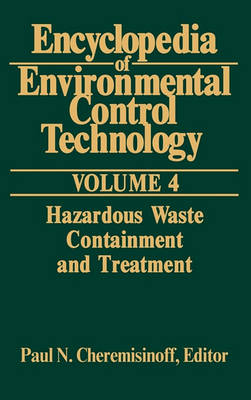 Book cover for Encyclopedia of Environmental Control Technology: Volume 4