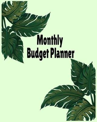 Cover of Monthly Budget Planner