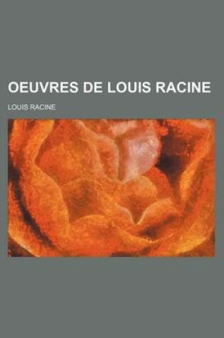 Cover of Oeuvres de Louis Racine (4)