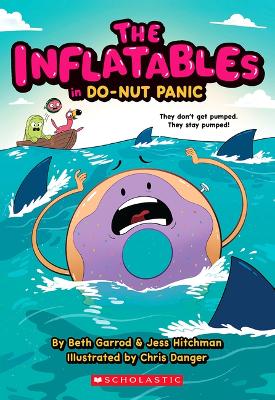 Book cover for The Inflatables in Do-Nut Panic!