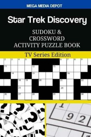 Cover of Star Trek Discovery Sudoku and Crossword Activity Puzzle Book