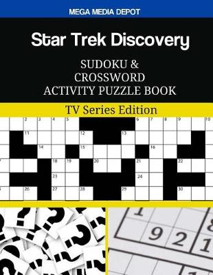 Book cover for Star Trek Discovery Sudoku and Crossword Activity Puzzle Book