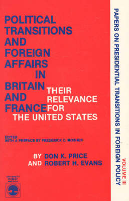 Cover of Political Transitions and Foreign Affairs in Britain and France