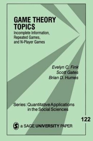 Cover of Game Theory Topics