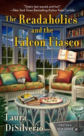 Book cover for The Readaholics and the Falcon Fiasco