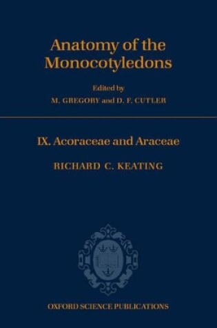 Cover of Anatomy of the Monocotyledons