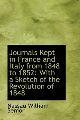 Book cover for Journals Kept in France and Italy from 1848 to 1852