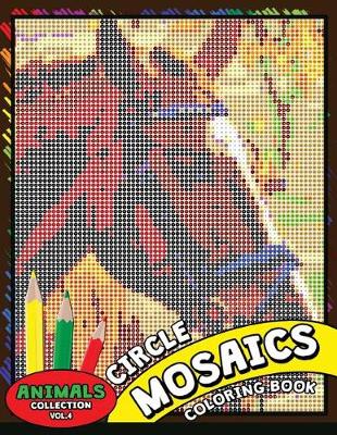 Book cover for Circle Mosaics Coloring Book 4