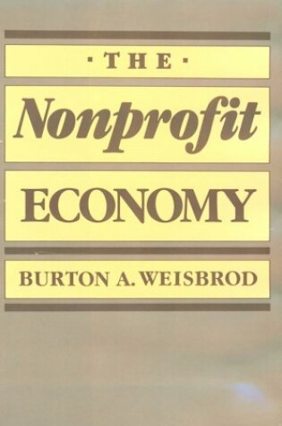 Cover of Nonprofit Economy