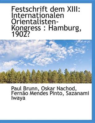 Book cover for Festschrift Dem XIII