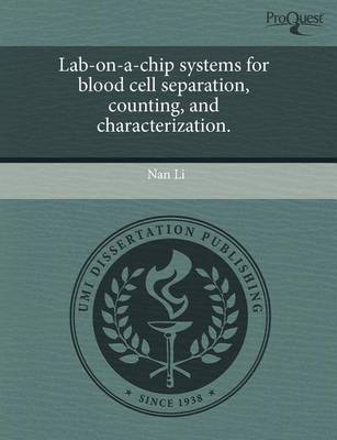 Book cover for Lab-On-A-Chip Systems for Blood Cell Separation