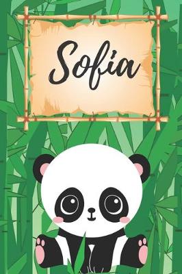 Book cover for Sofia Notizbuch Panda / Malbuch / Kritzelbuch / Tagebuch / Journal / DIN A5 / Geschenke