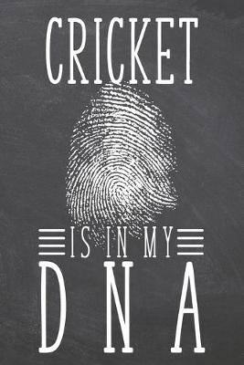 Book cover for Cricket is in my DNA
