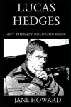 Book cover for Lucas Hedges Art Therapy Coloring Book