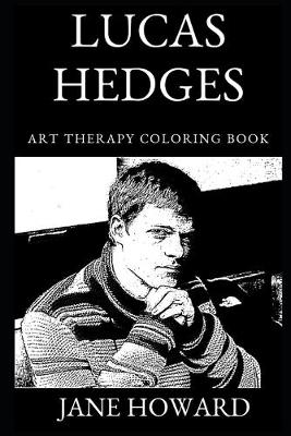 Cover of Lucas Hedges Art Therapy Coloring Book