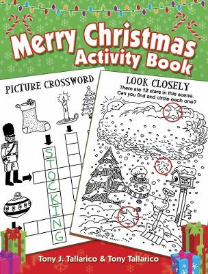 Book cover for Merry Christmas Activity Book