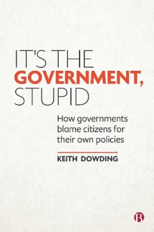 Cover of It’s the Government, Stupid