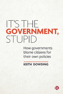 Book cover for It’s the Government, Stupid