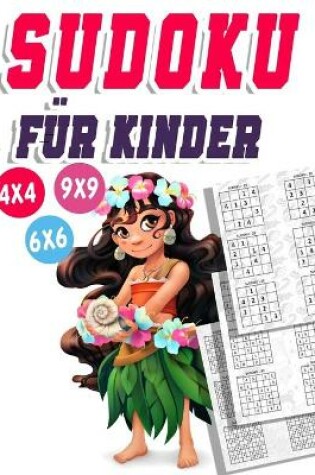 Cover of Sudoku Kinder 4x4 6x6 9x9