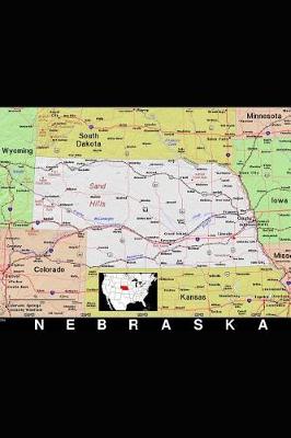 Book cover for The Map of the State of Nebraska Journal