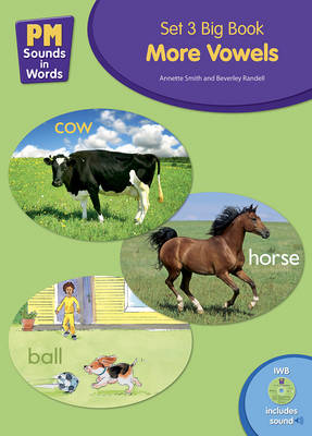 Book cover for PM Sounds in Words Set 3 Big Book + IWB Software - More Vowels