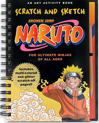 Book cover for Scratch & Sketch Naruto