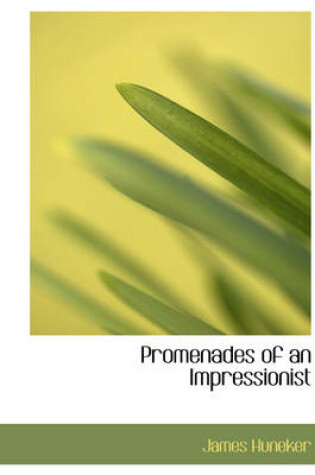 Cover of Promenades of an Impressionist