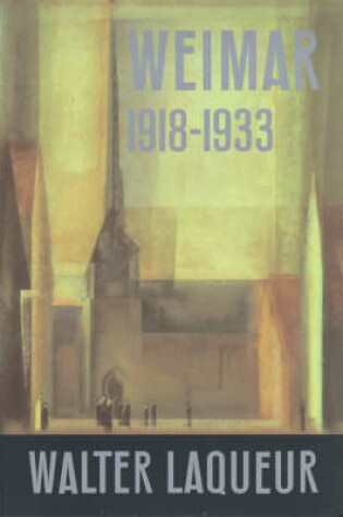 Cover of Weimar 1918-1933