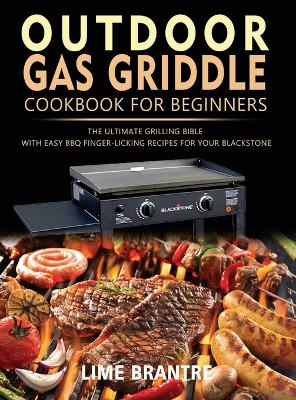 Book cover for Outdoor Gas Griddle Cookbook for Beginners