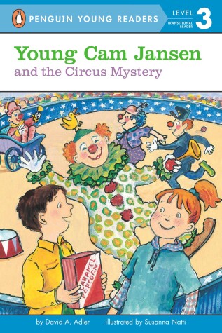 Book cover for Young Cam Jansen and the Circus Mystery