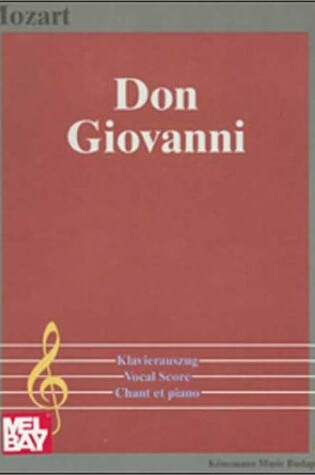 Cover of Mozart: Don Giovanni