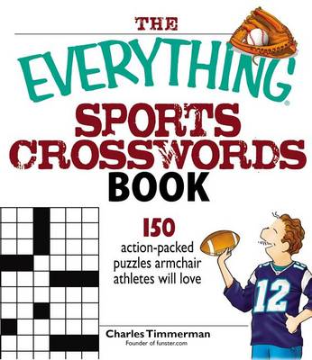 Book cover for The Everything Sports Crosswords Book