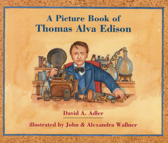 Book cover for A Picture Book of Thomas Alva Edison