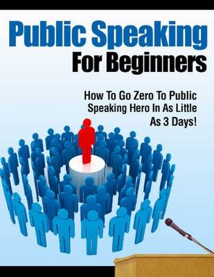 Book cover for Public Speaking for Beginners