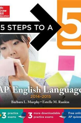 Cover of 5 Steps to a 5 AP English Language with Downloadable Tests 2014-2015 (eBook)
