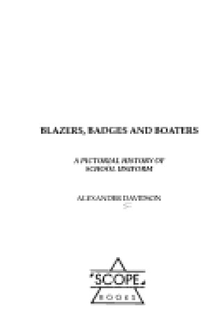 Cover of Blazers, Badges and Boaters